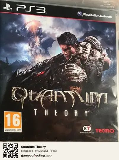 Quantum Theory PlayStation 3, Italy box front
