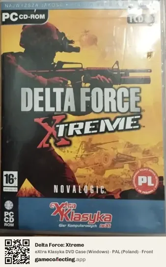 Delta Force: Xtreme Computer, Poland box front