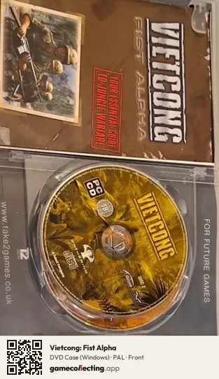 Vietcong: Fist Alpha Computer, PAL box front