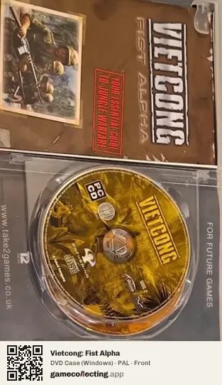 Vietcong: Fist Alpha Computer, PAL box front