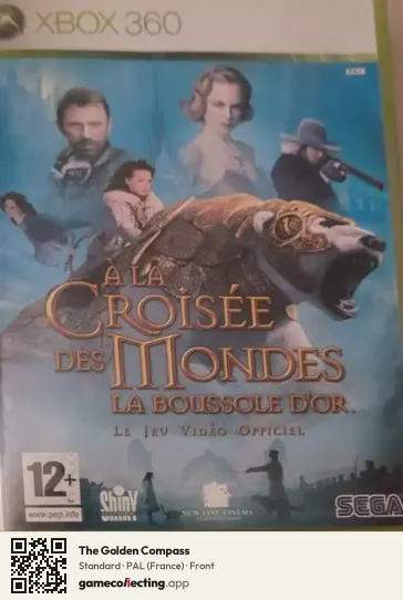 The Golden Compass Xbox 360, France box front