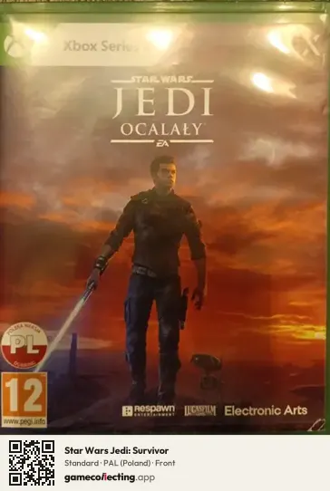 Star Wars Jedi: Survivor Xbox Series X, Poland box front