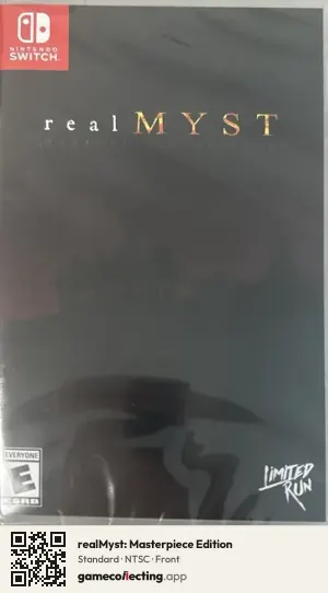 realMyst: Masterpiece Edition Nintendo Switch, NTSC box front