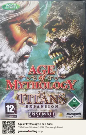 Age of Mythology: The Titans Computer, Germany box front