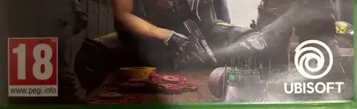Tom Clancy's Rainbow Six Siege, the USK square on its front