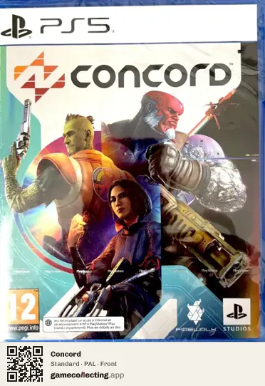Concord PlayStation 5, PAL box front