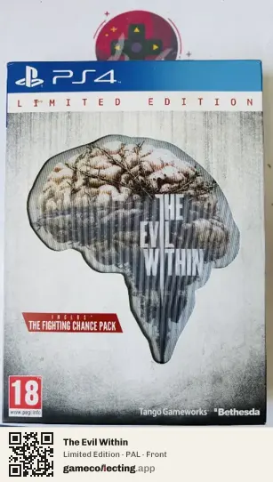 The Evil Within PlayStation 4, PAL box front