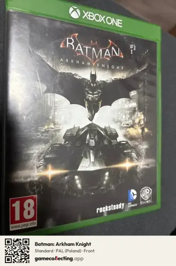 Batman: Arkham Knight Xbox One, Poland box front