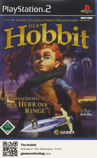 The Hobbit PlayStation 2, Germany box front