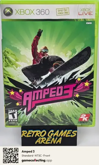 Amped 3 Xbox 360, NTSC box front