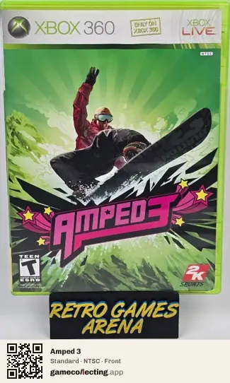 Amped 3 Xbox 360, NTSC box front