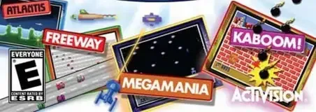 Arcade Zone, the ESRB box on its front