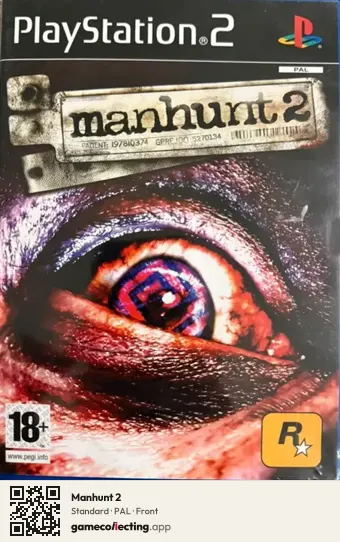 Manhunt 2 PlayStation 2, PAL box front