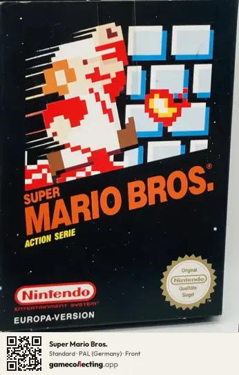 Super Mario Bros. Nintendo Entertainment System, Germany box front