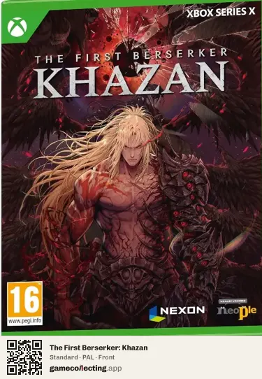 The First Berserker: Khazan Xbox Series X, PAL box front