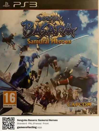Sengoku Basara: Samurai Heroes PlayStation 3, France box front