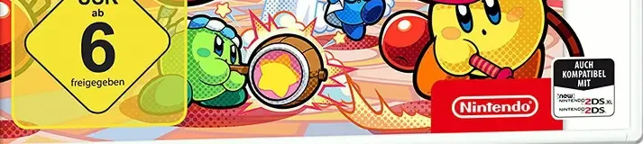 Kirby Battle Royale, the USK square on its front