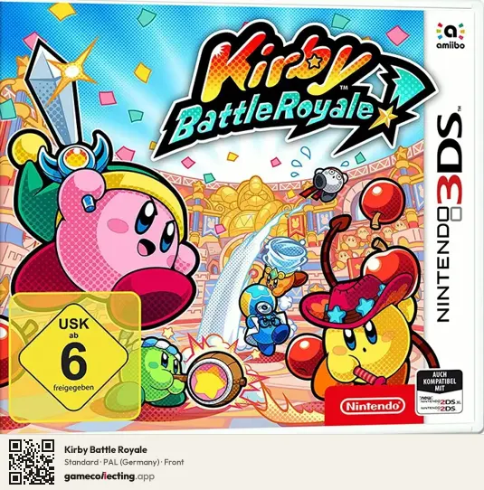 Kirby Battle Royale Nintendo 3DS, Germany box front