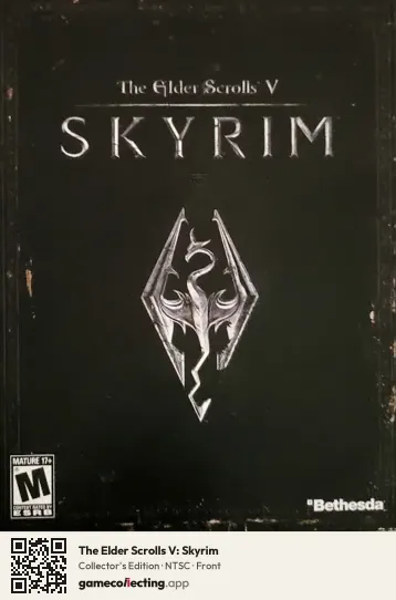 The Elder Scrolls V: Skyrim Xbox 360, NTSC box front