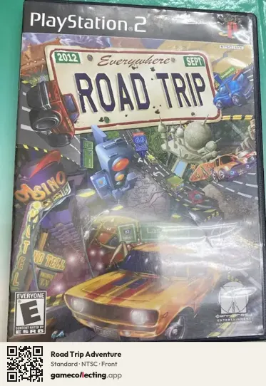 Road Trip Adventure PlayStation 2, NTSC box front