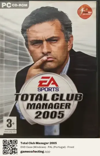 Total Club Manager 2005 Computer, Portugal box front