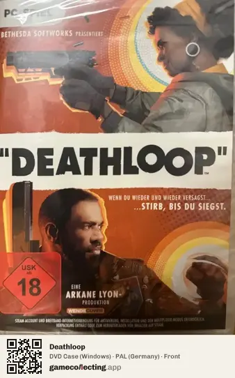 Deathloop Computer, Germany box front