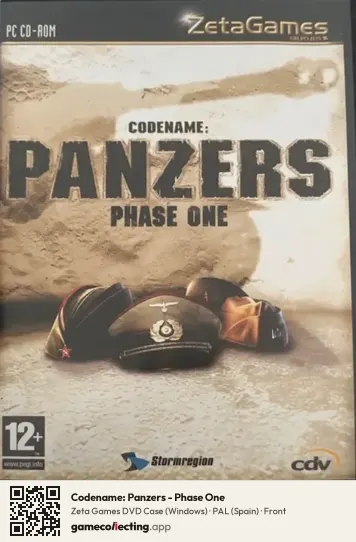 Codename: Panzers - Phase One Computer, Spain box front