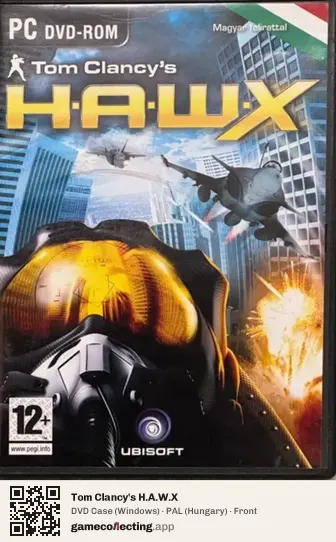 Tom Clancy's H.A.W.X Computer, Hungary box front