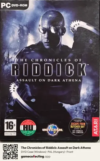 The Chronicles of Riddick: Assault on Dark Athena Computer, Hungary box front