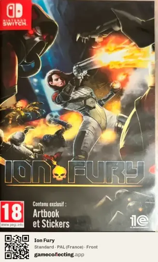 Ion Fury Nintendo Switch, France box front
