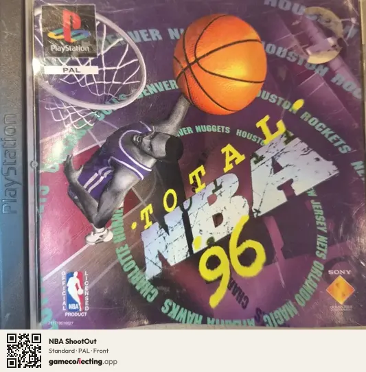 NBA ShootOut PlayStation, PAL box front