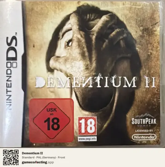 Dementium II Nintendo DS, Germany box front
