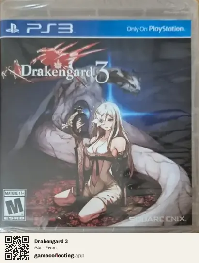 Drakengard 3 PlayStation 3, PAL box front