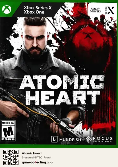 Atomic Heart Xbox Series X, NTSC box front
