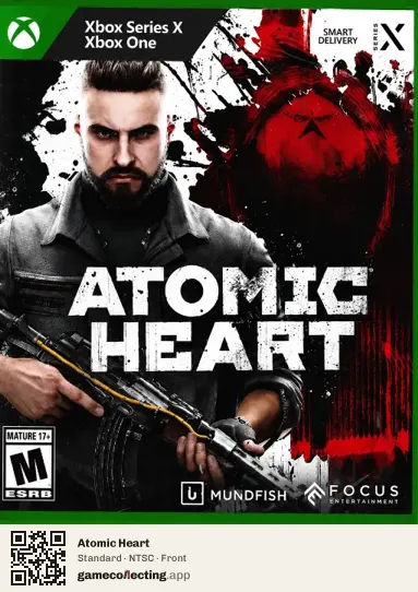Atomic Heart Xbox Series X, NTSC box front
