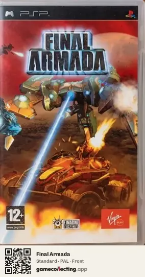 Final Armada PlayStation Portable, PAL box front