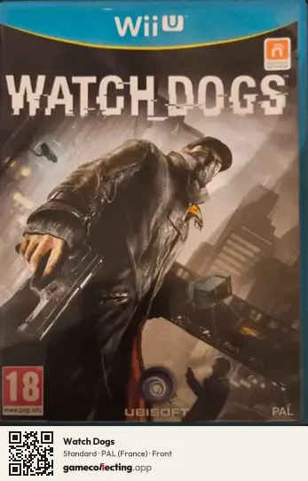 Watch Dogs Nintendo Wii U, France box front
