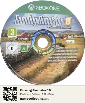 Farming Simulator 19 Xbox One, PAL disc