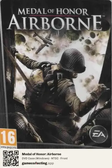 Medal of Honor: Airborne Computer, NTSC box front