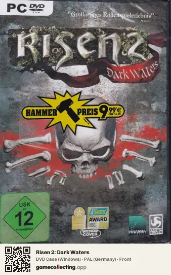 Risen 2: Dark Waters Computer, Germany box front