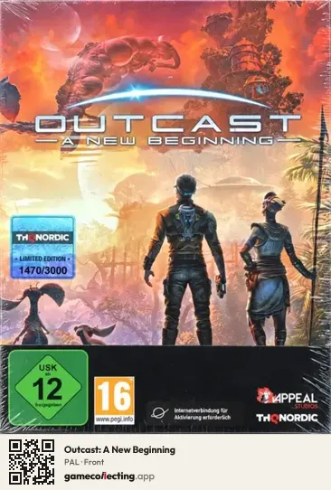 Outcast: A New Beginning Computer, PAL box front