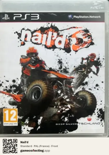 Nail'd PlayStation 3, France box front