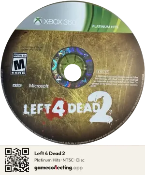 Left 4 Dead 2 Xbox 360, NTSC disc