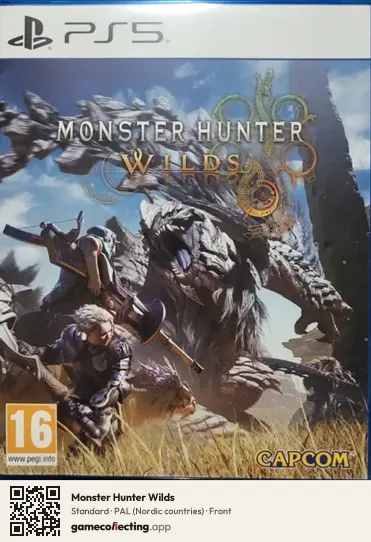 Monster Hunter Wilds PlayStation 5, Nordic countries box front