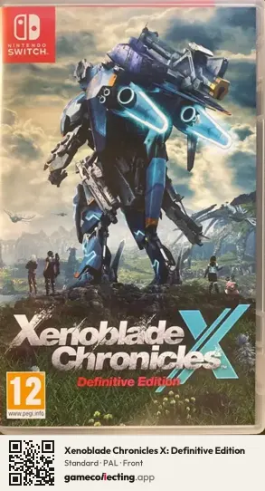 Xenoblade Chronicles X: Definitive Edition Nintendo Switch, PAL box front