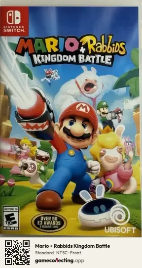 Mario + Rabbids Kingdom Battle Nintendo Switch, NTSC box front