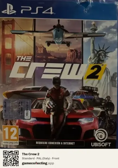 The Crew 2 PlayStation 4, Italy box front