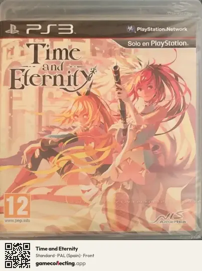Time and Eternity PlayStation 3, Spain box front