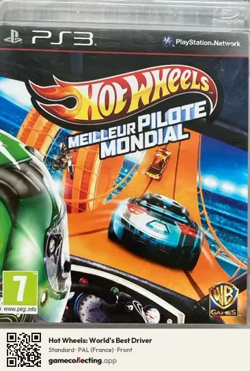 Hot Wheels: World's Best Driver PlayStation 3, France box front