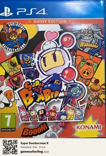 Super Bomberman R PlayStation 4, PAL box front